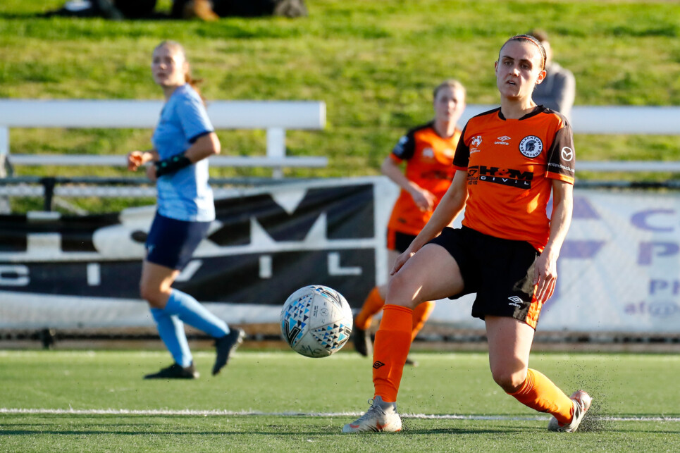 ROOTY HILL, AUSTRALIA - JUNE 30:  Match action during the National Premier Leagues NSW Womens Round 17 match between Blacktown Spartans and Football NSW Institute at Blacktown Football Park on June 30, 2019 in Rooty Hill, Australia. #NPLNSW @NPLNSW #NPLNSW 
@blacktownspartansfc @thewleague @footballnsw  (Photo by Jeremy Ng/www.jeremyngphotos.com for Football NSW)
