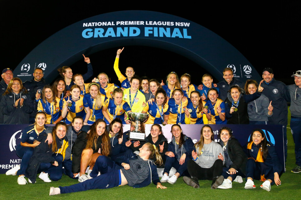 SUSFC vs Tigers - NPL NSW Women's - Grand Final GLENWOOD, AUSTRALIA - SEPTEMBER 01: Match action during the National Premier Leagues NSW Womens Grand Final between Sydney University SFC and Northern Tigers FC at Valentine Sports Park 2 on September 1, 2019 in Glenwood, Australia. #NPLNSW @NPLNSW #NPLNSW @SUSFC @northerntigersofficial @thewleague @footballnsw (Photo by Jeremy Ng/www.jeremyngphotos.com for Football NSW)